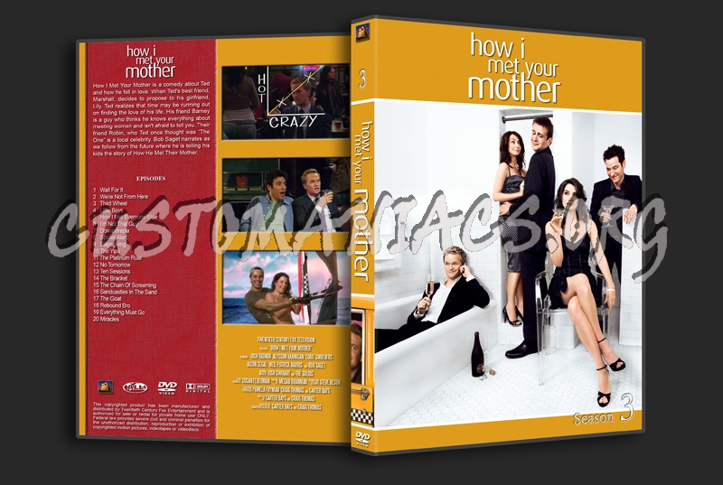 How I Met Your Mother dvd cover