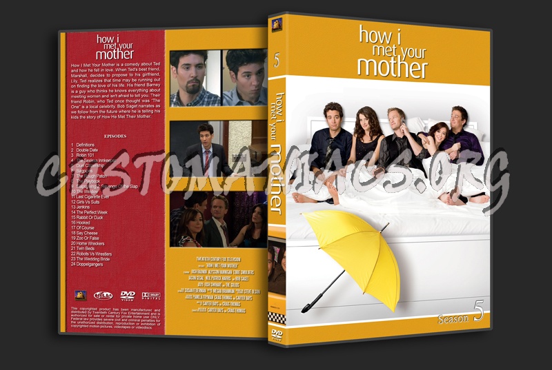 How I Met Your Mother dvd cover