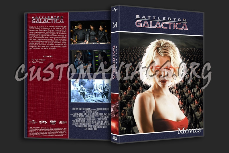 Battlestar Galactica dvd cover