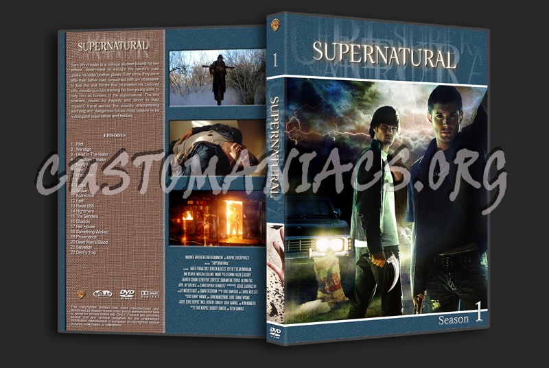 Supernatural dvd cover