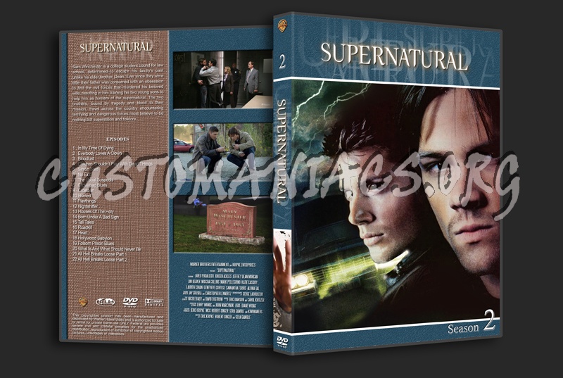 Supernatural dvd cover