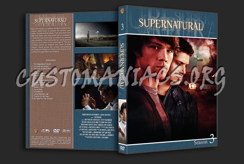 Supernatural dvd cover