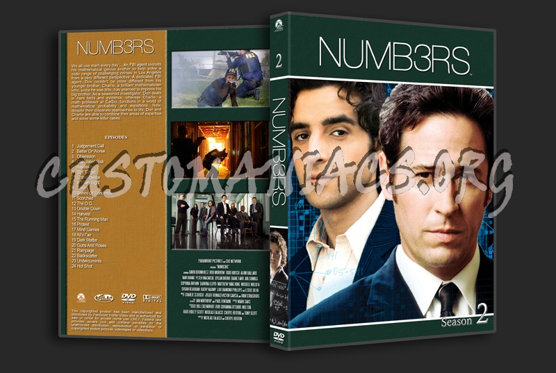 Numb3rs dvd cover