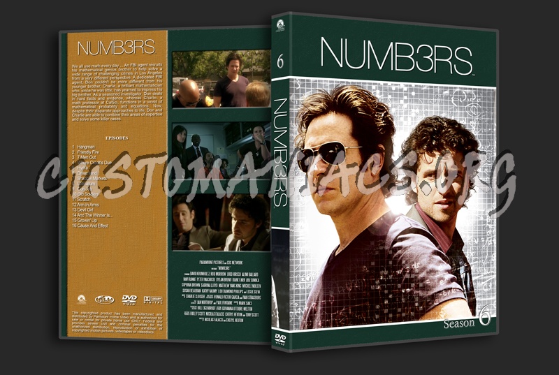 Numb3rs dvd cover