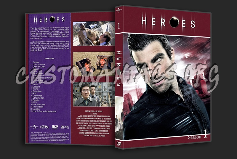 Heroes dvd cover