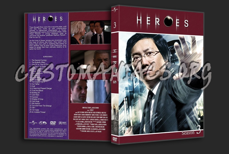 Heroes dvd cover