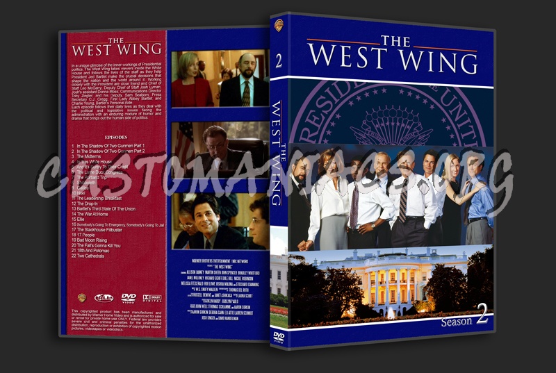 West Wing, The dvd cover