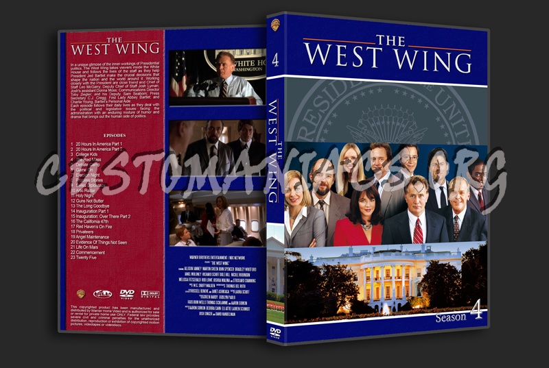 West Wing, The dvd cover