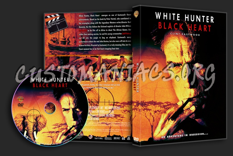 White Hunter, Black Heart dvd cover