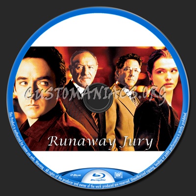 Runaway Jury blu-ray label