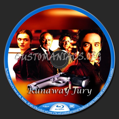 Runaway Jury blu-ray label