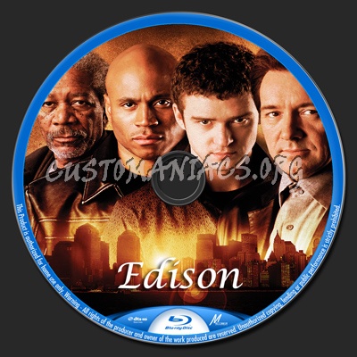 Edison blu-ray label