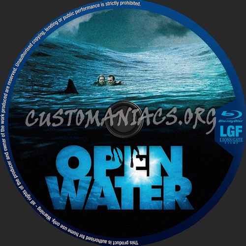 Open Water blu-ray label