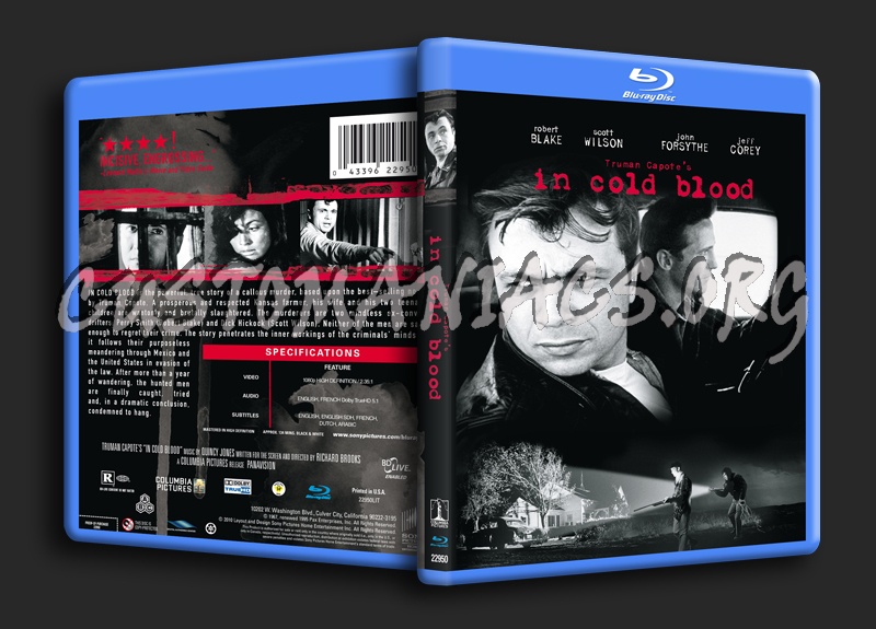 In Cold Blood blu-ray cover