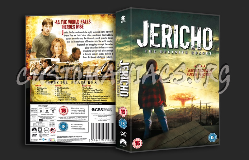 Jericho The Decisive Boxset dvd cover