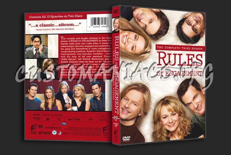 Rules of Engagement Season 3 dvd cover