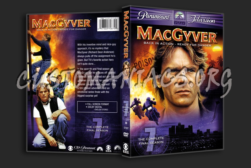 MacGyvers Season 7 dvd cover