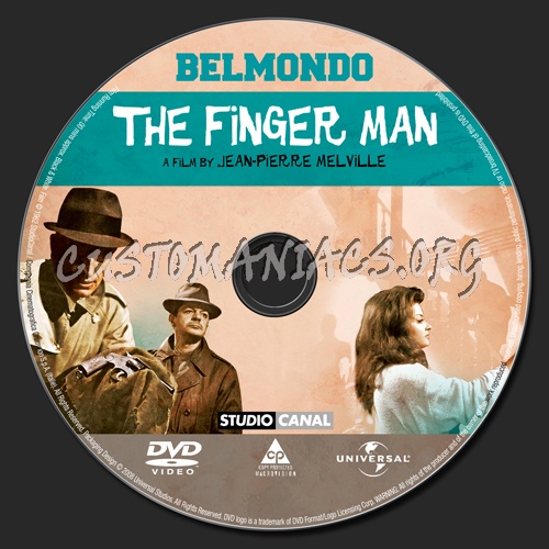 The Finger Man dvd label