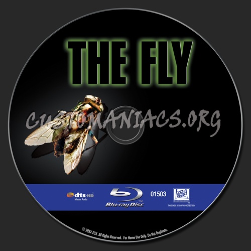 The Fly blu-ray label