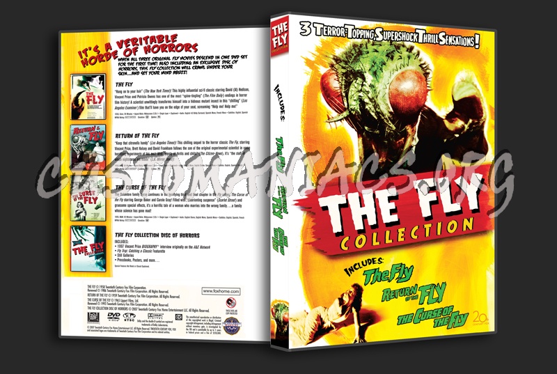 The Fly Collection dvd cover