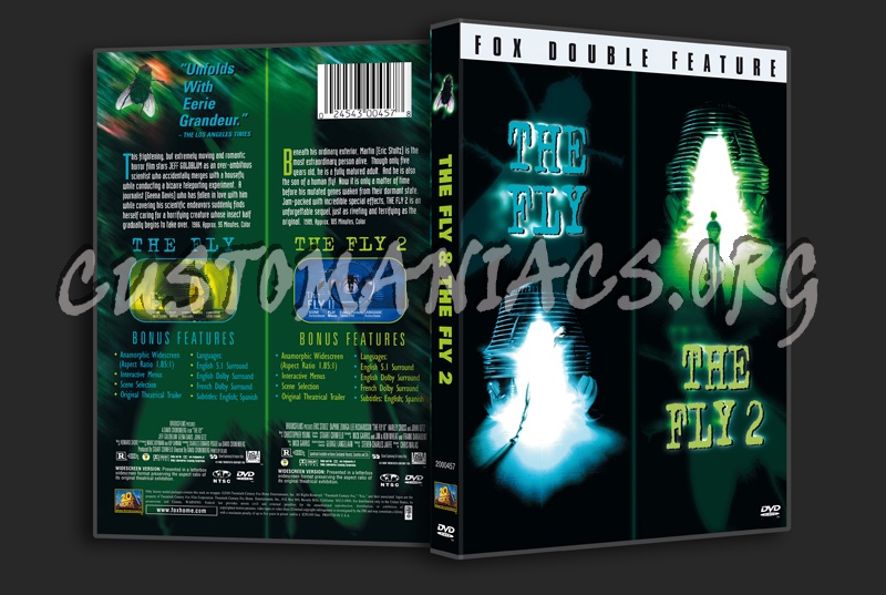 The Fly / The Fly 2 ( 86-89) dvd cover