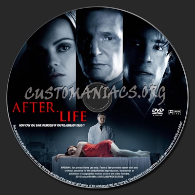 After.Life dvd label