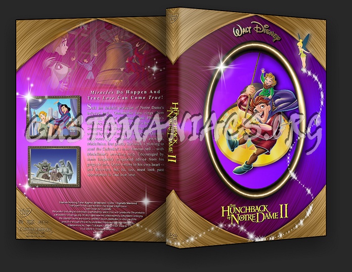 Hunchback of Notre Dame 2 dvd cover