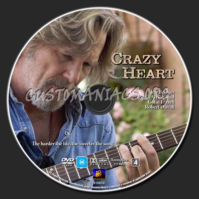 Crazy Heart dvd label