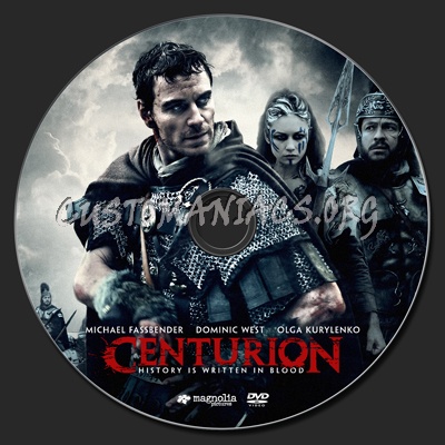 Centurion dvd label