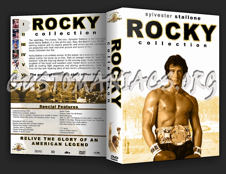 Rocky Collection dvd cover