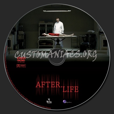 After.Life dvd label