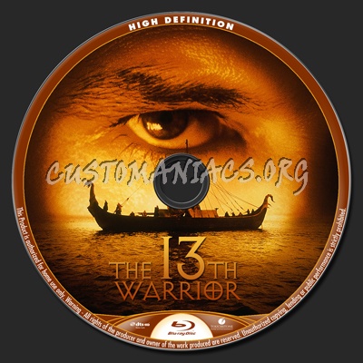 The 13th Warrior blu-ray label