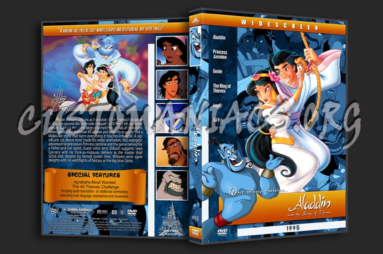 Aladdin and the King of Thieves - 1995 dvd cover
