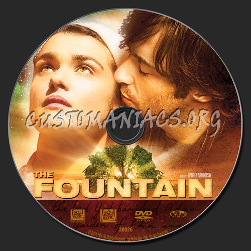 The Fountain dvd label