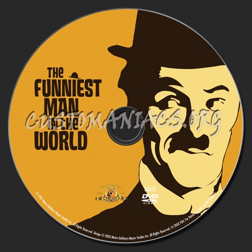 The Funniest Man in the World dvd label