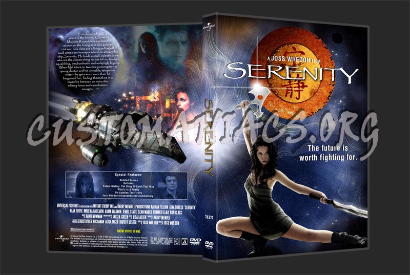 Serenity dvd cover