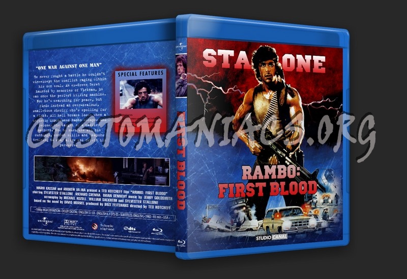 Rambo: First Blood blu-ray cover