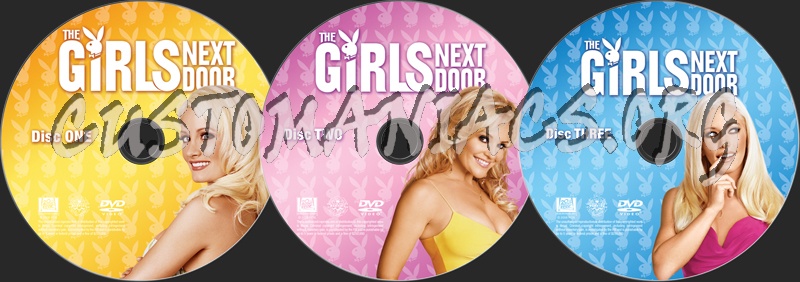 The Girls Next Door Season 1 dvd label