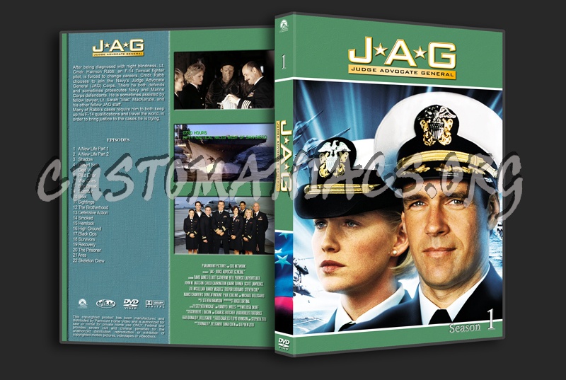 JAG - Judge Advocate General dvd cover