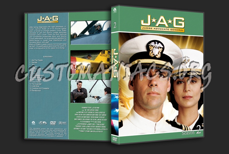 JAG - Judge Advocate General dvd cover