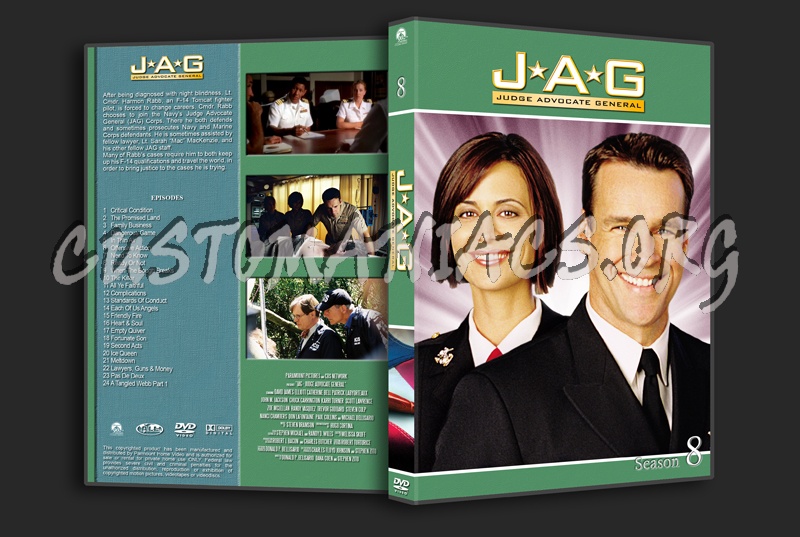 JAG - Judge Advocate General dvd cover