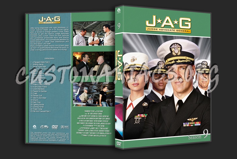 JAG - Judge Advocate General dvd cover