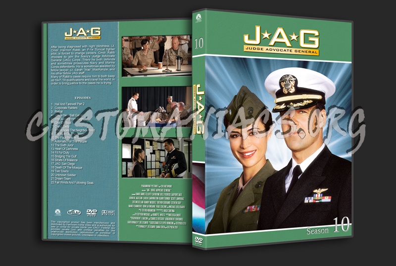 JAG - Judge Advocate General dvd cover