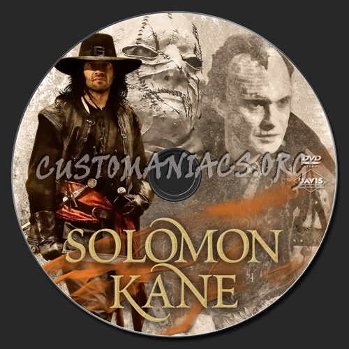 Solomon Kane dvd label