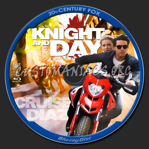 Knight And Day blu-ray label