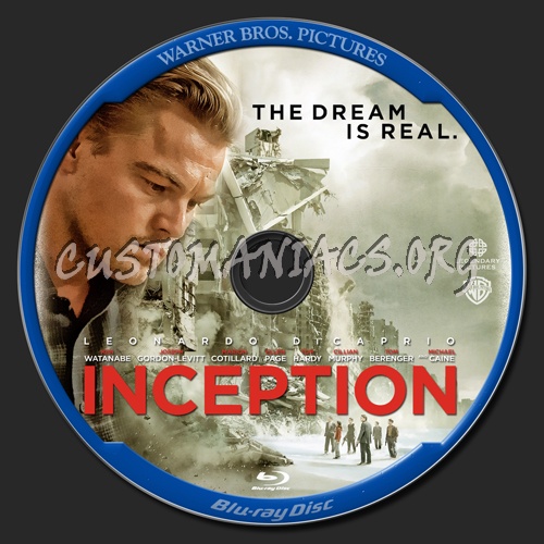 Inception blu-ray label