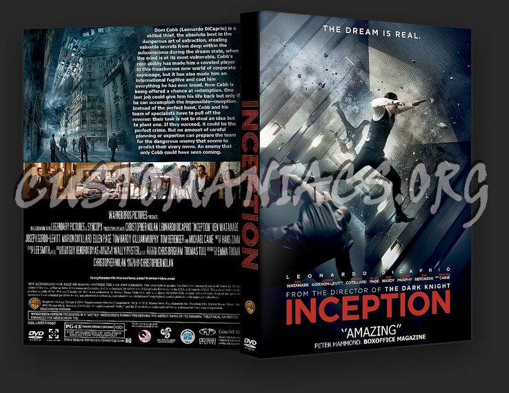 Inception dvd cover