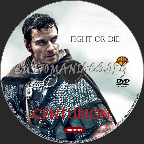 Centurion dvd label