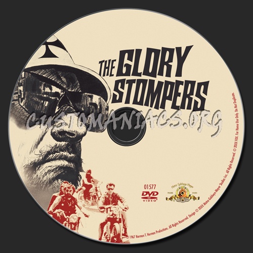 The Glory Stompers dvd label
