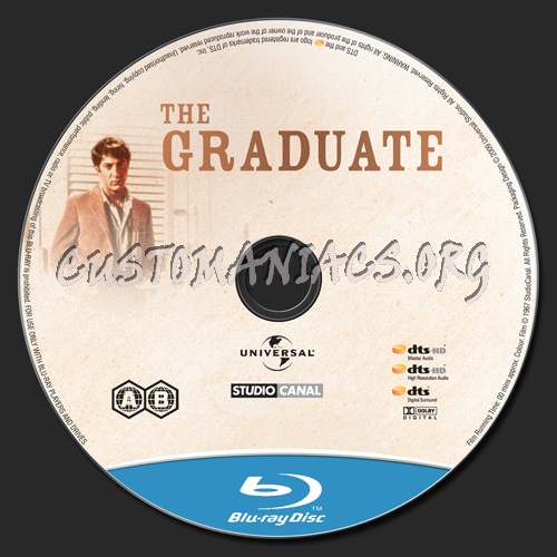 The Graduate blu-ray label